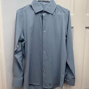 State and Liberty Light Blue Button-Up Shirt